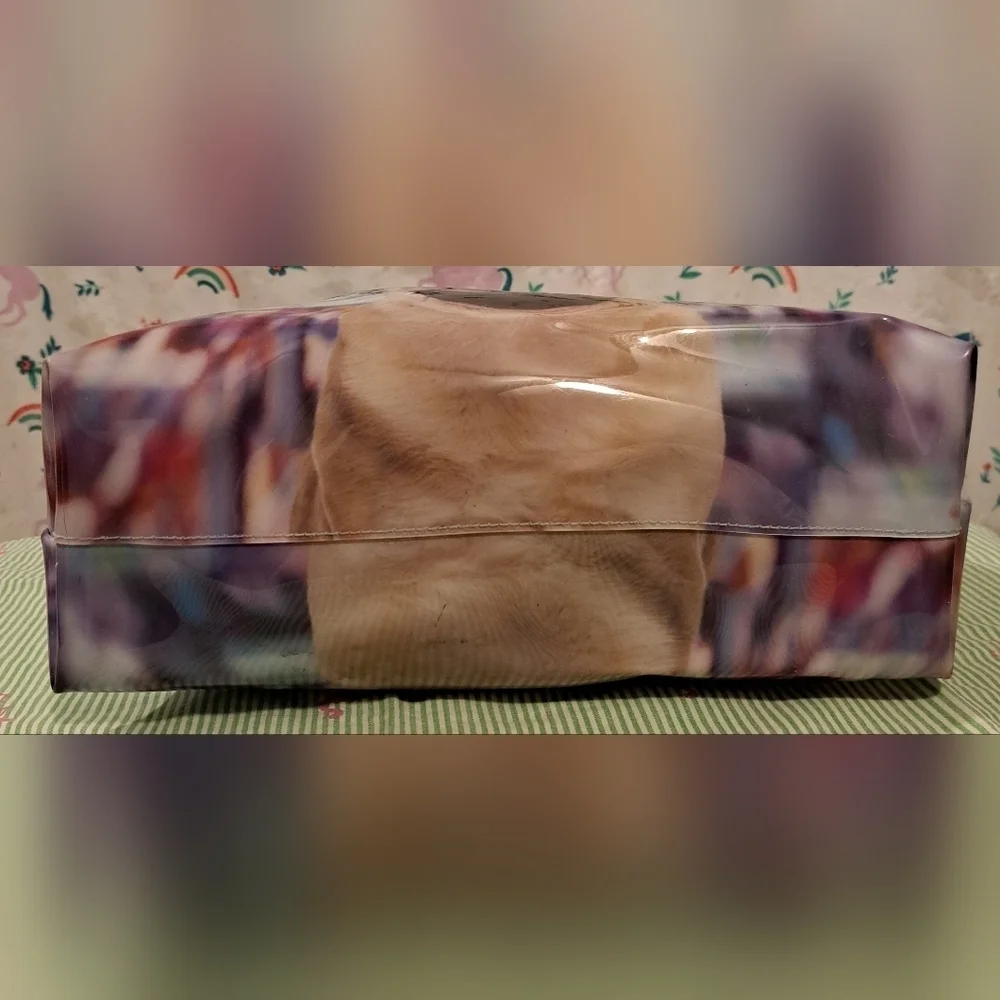 NWOT Catseye London Pug Dog Large Makeup Cosmetic Beauty Travel Purse Clutch Bag